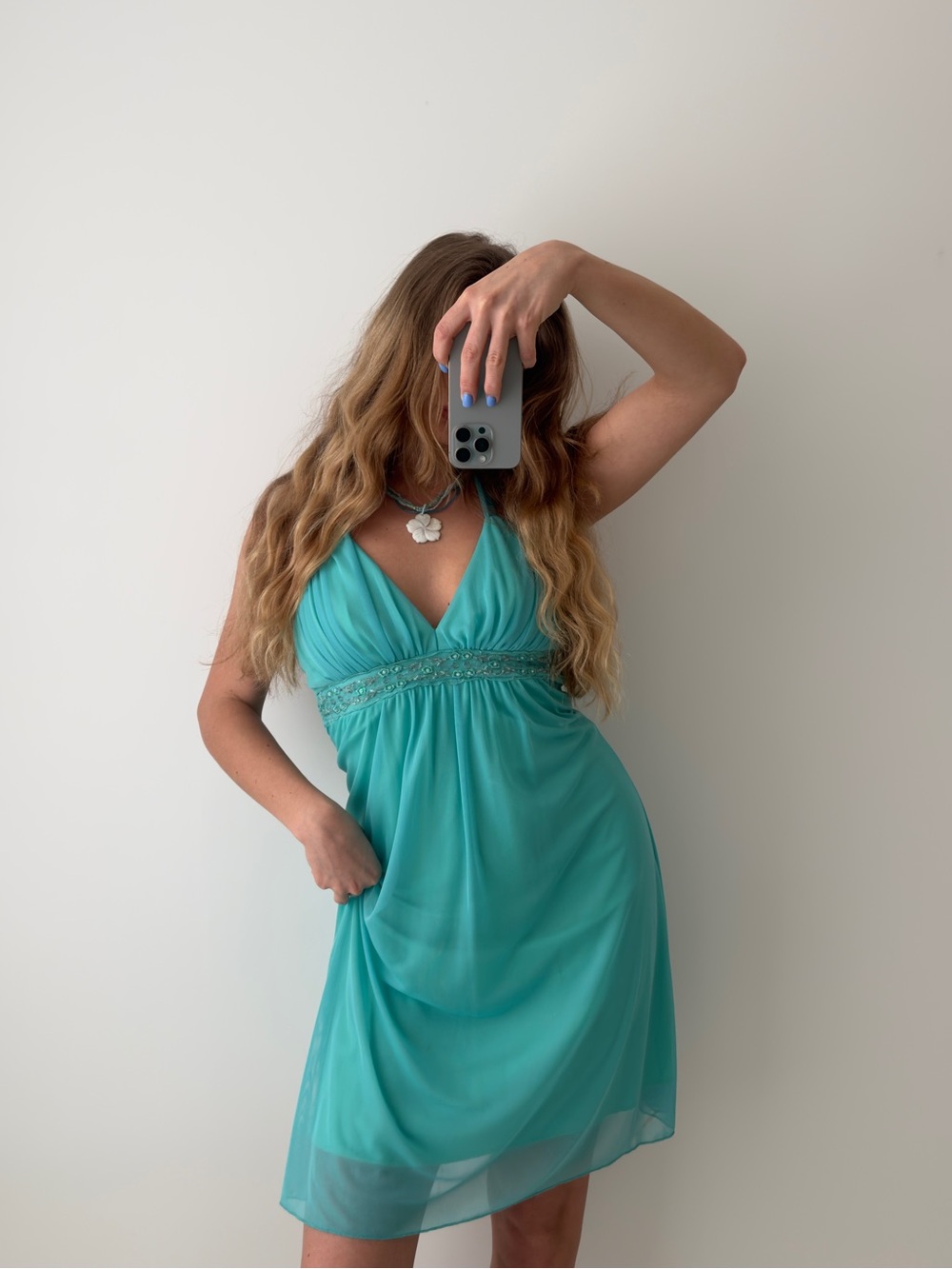 Vintage fairy dress 90s halter dress summer